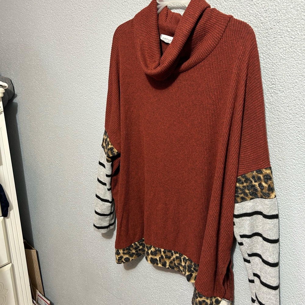 First love ribbed tunic size 2x - Picture 2 of 4